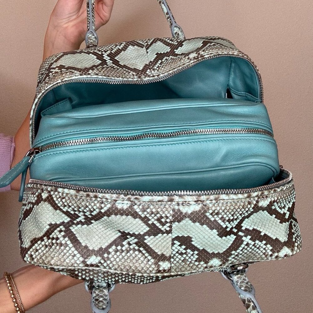 Prada Python Top Handle Bag - Picture 3 of 4
